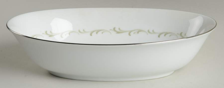 Rhapsody 10" Oval Vegetable Bowl by Sango-1