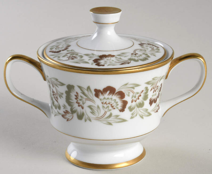 Rheims Sugar Bowl & Lid by Sango-1