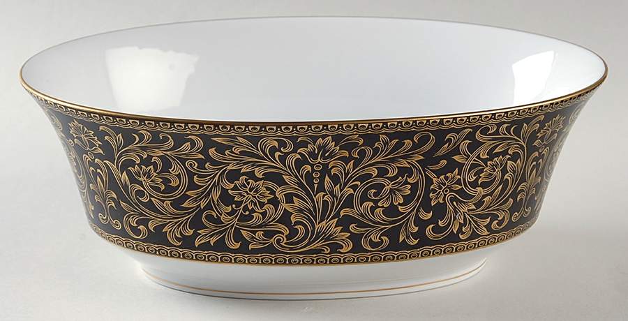 Richelieu 9" Oval Vegetable Bowl by Sango-1