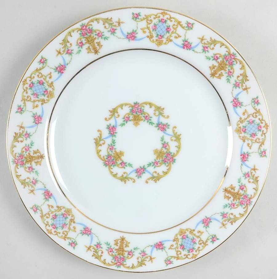 Rococo Dinner Plate by Sango-1