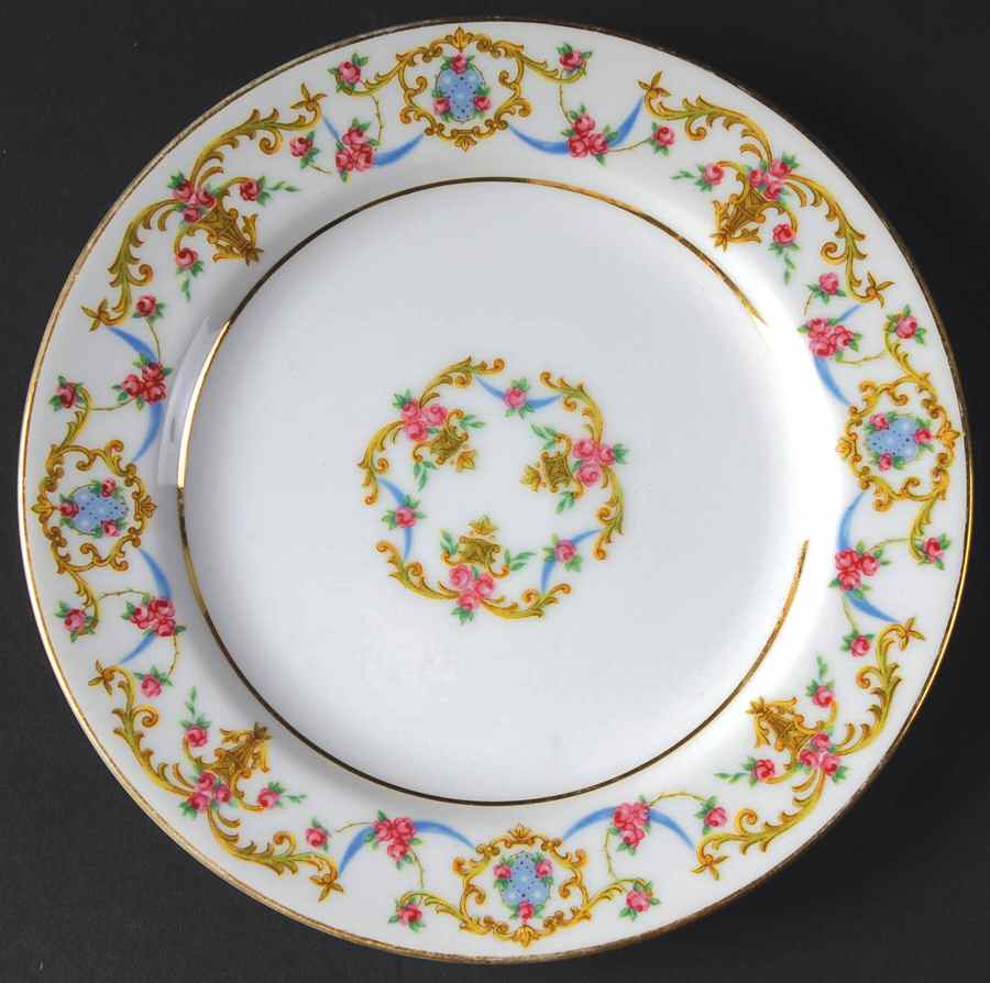Rococo Bread & Butter Plate by Sango-1
