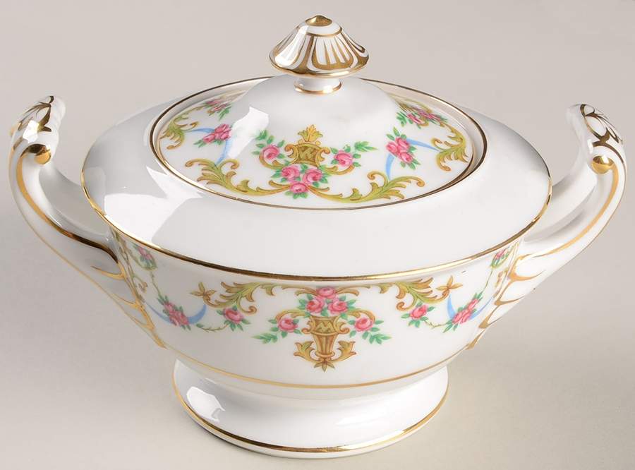 Rococo Sugar Bowl & Lid by Sango-1