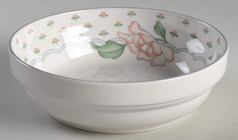 Rose Chintz Coupe Cereal Bowl by Sango-1
