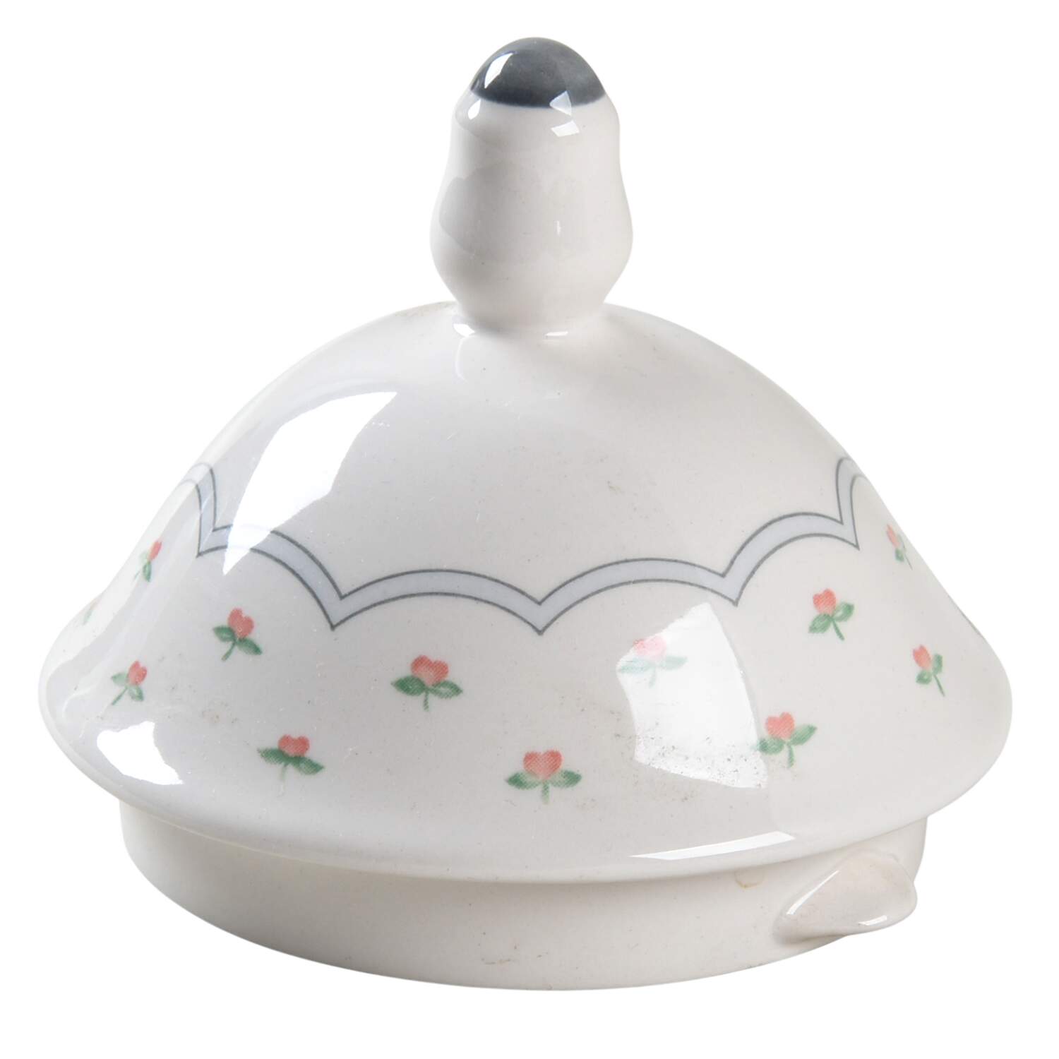 Rose Chintz Lid for Teapot by Sango-1