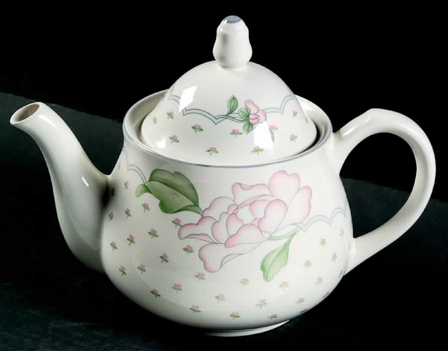 Rose Chintz Teapot & Lid by Sango-1