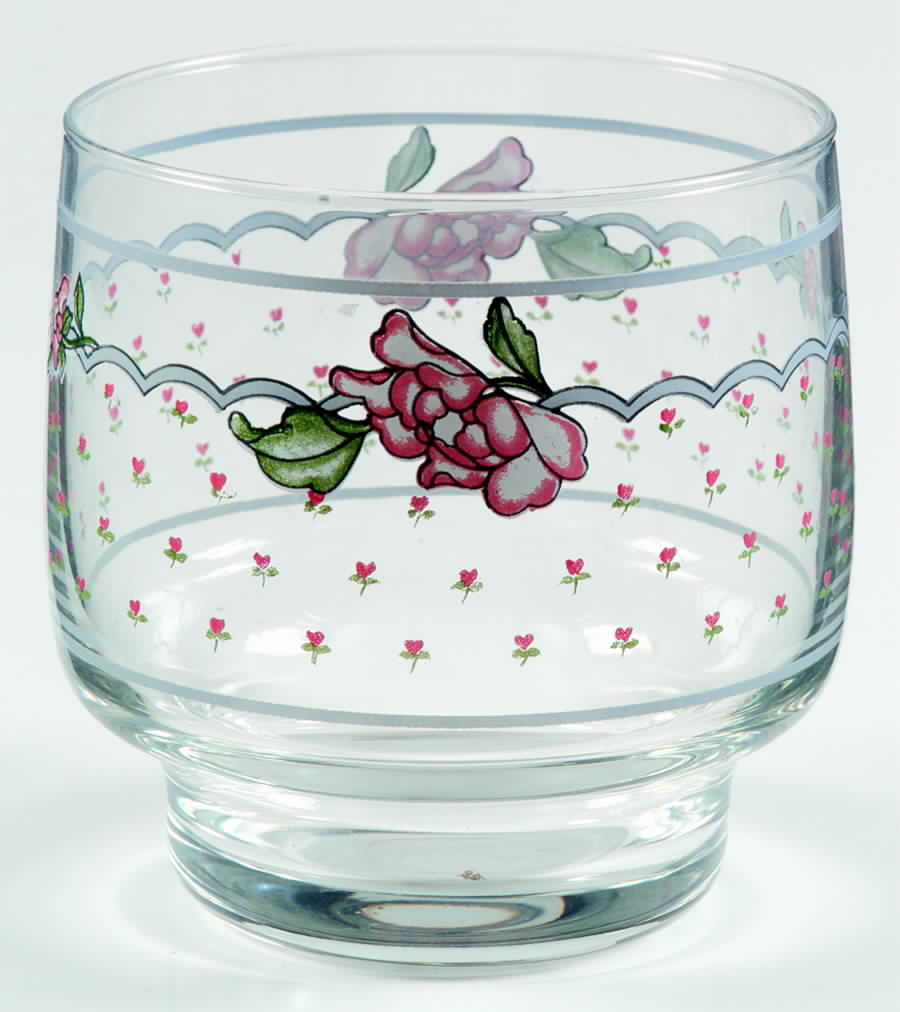 Rose Chintz 8 Oz Glassware Old Fashioned by Sango-1