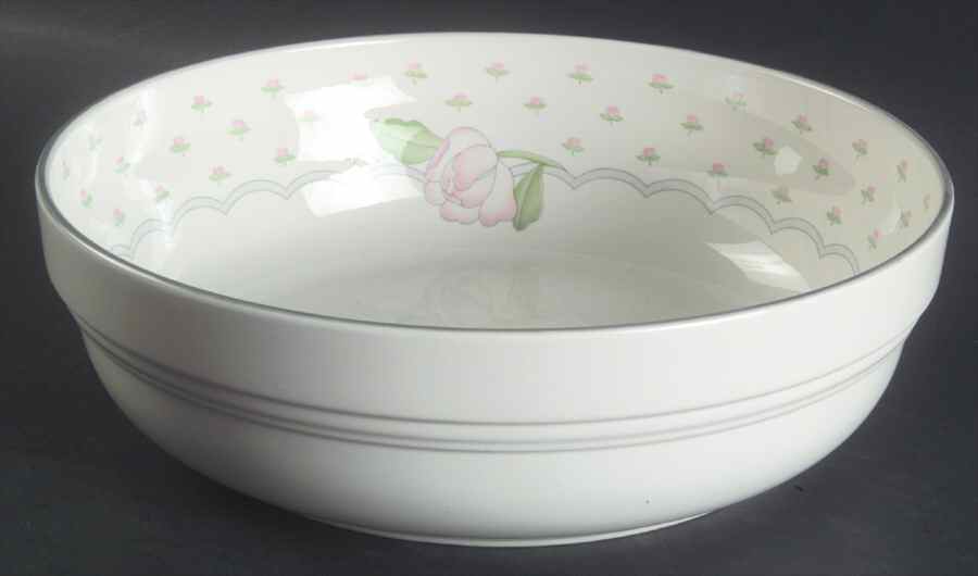 Rose Chintz 9" Round Vegetable Bowl by Sango-1