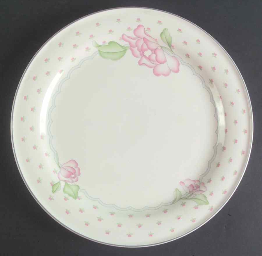 Rose Chintz 12" Chop Plate (Round Platter) by Sango-1
