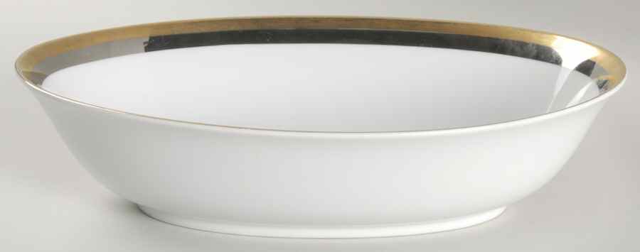 Royal Muse 10" Oval Vegetable Bowl by Sango-1