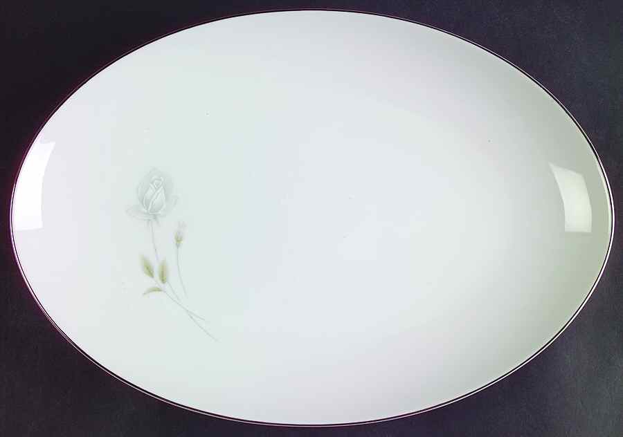 Rosalie 12" Oval Serving Platter by Sango-1