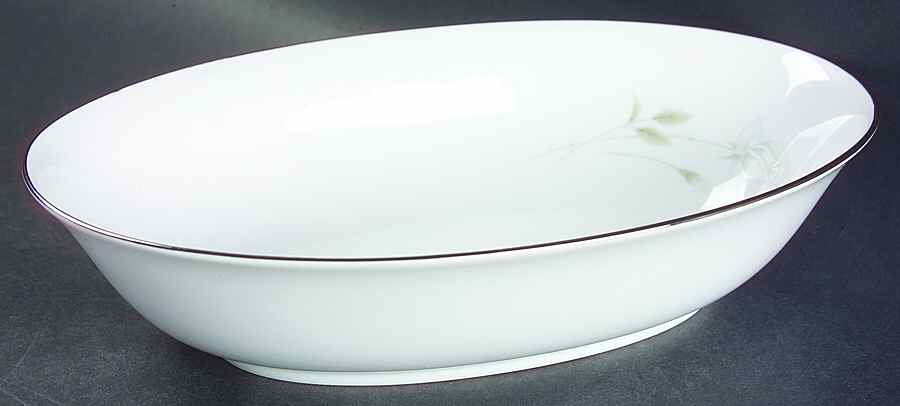 Rosalie 10" Oval Vegetable Bowl by Sango-1