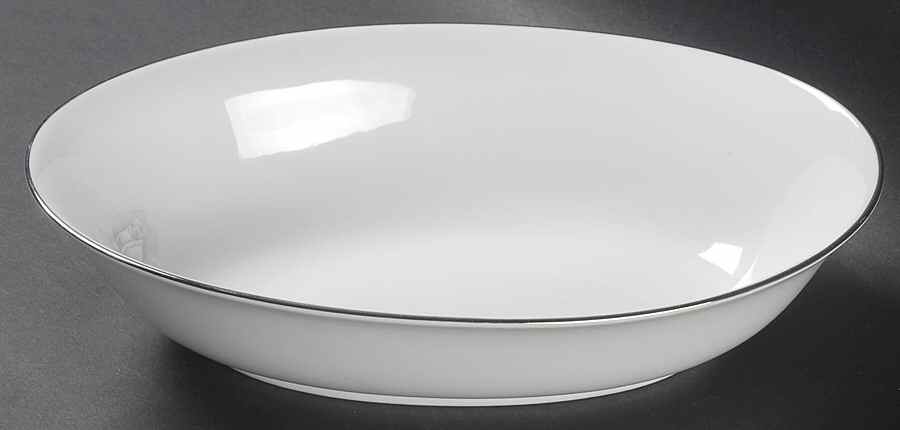 Rosalie 10" Oval Vegetable Bowl by Sango-1