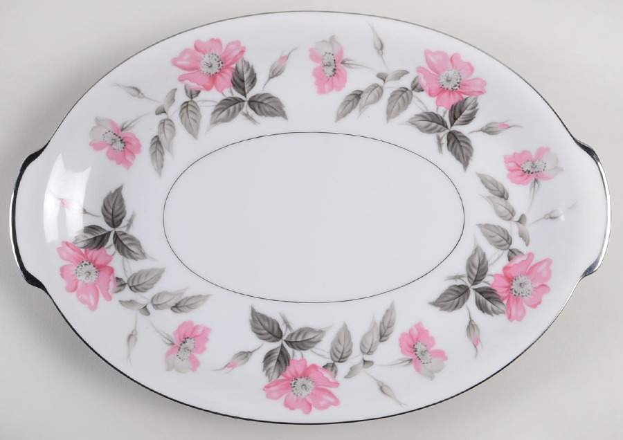 Rosalinda 12" Oval Serving Platter by Sango-1