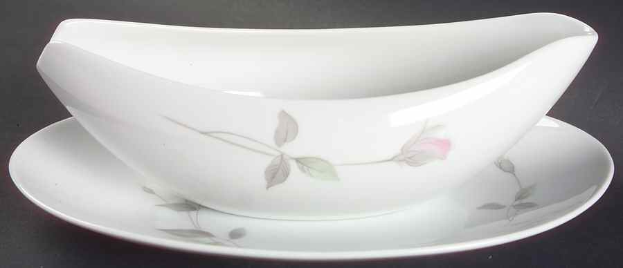 Rosanne Gravy Boat & Underplate/Relish by Sango-1