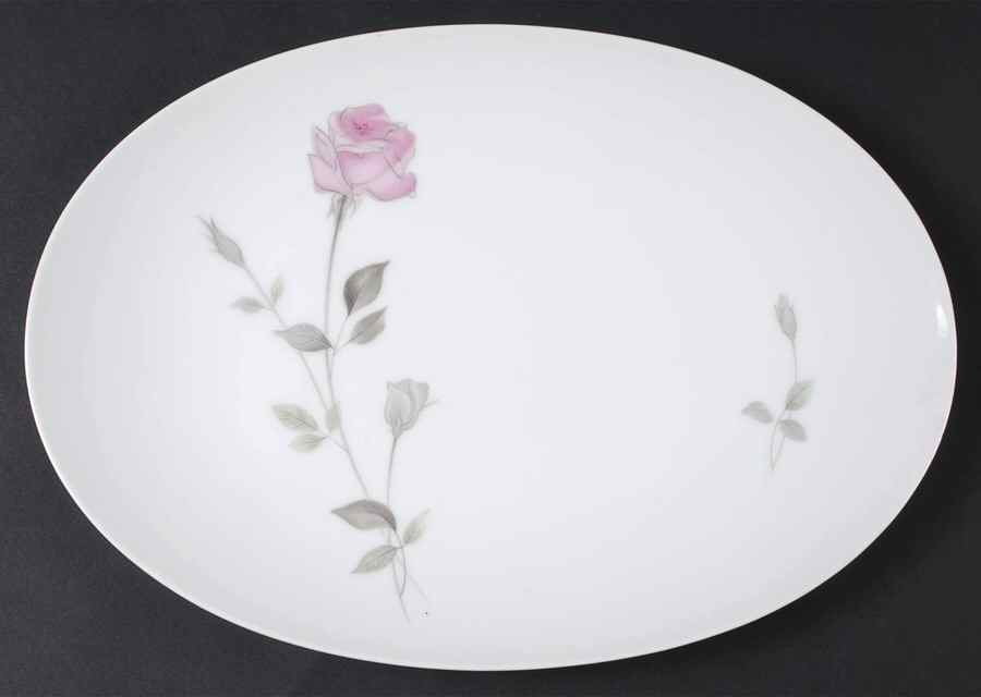 Rosanne 12" Oval Serving Platter by Sango-1