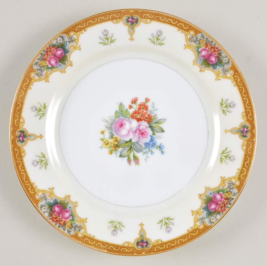 Roselane Salad Plate by Sango-1