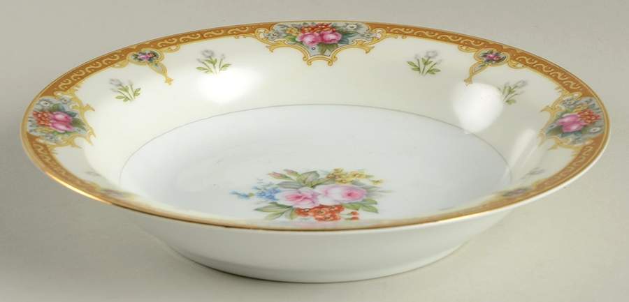 Roselane Rim Soup Bowl by Sango-1
