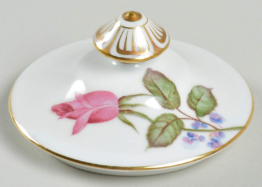 Roselinda Lid for Sugar Bowl by Sango-1