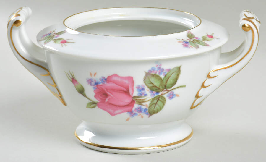 Roselinda Sugar Bowl No Lid by Sango-1