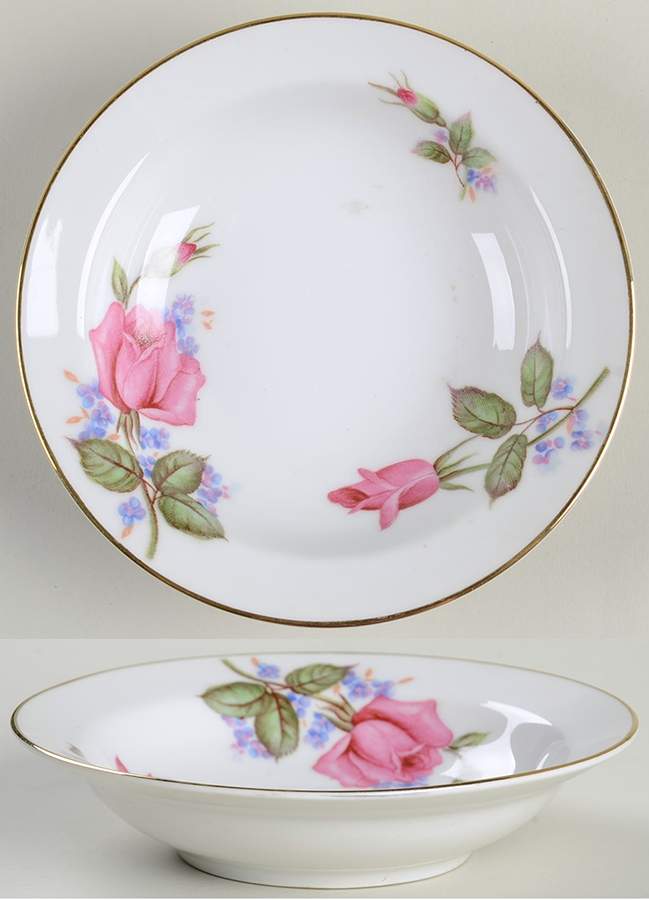 Roselinda Rim Fruit/Dessert (Sauce) Bowl by Sango-1