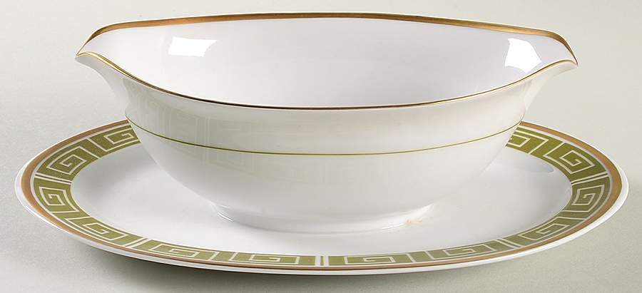 Royale Gravy Boat with Attached Underplate by Sango-1