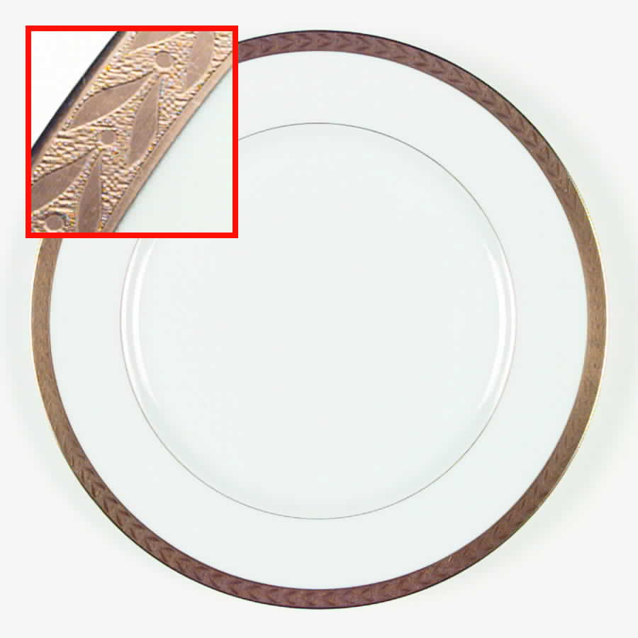Royalty Dinner Plate by Sango-1