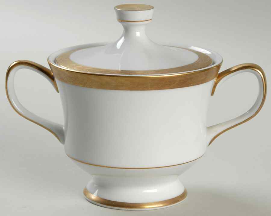 Royalty Sugar Bowl & Lid by Sango-1