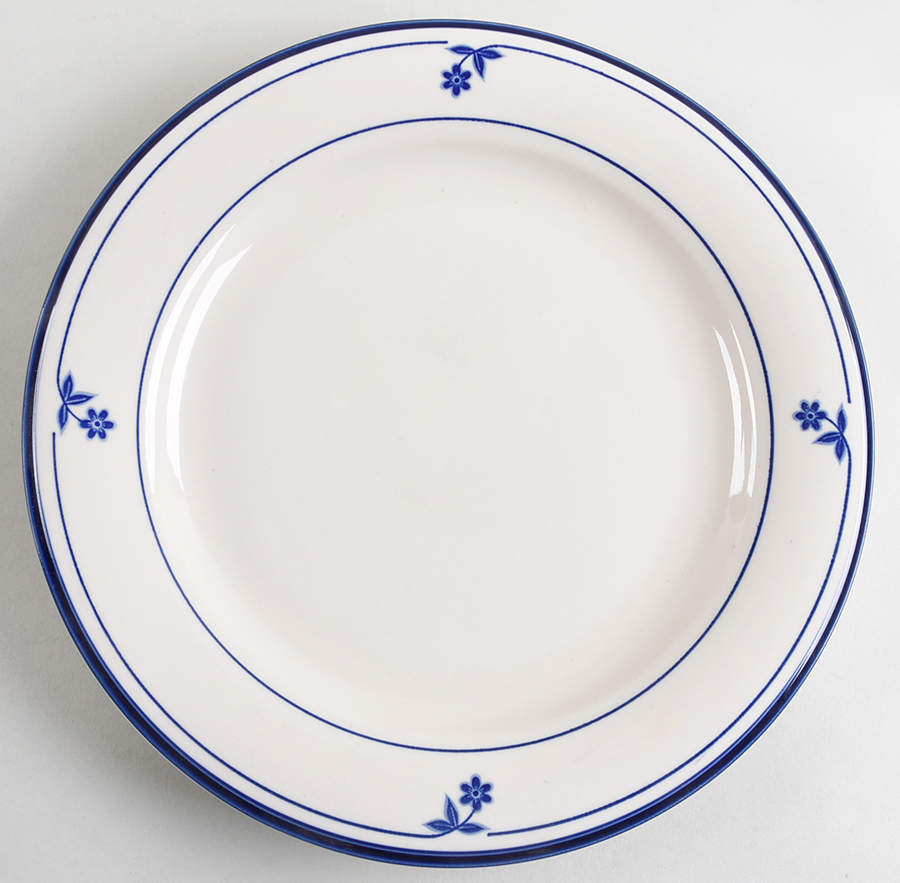 Sahara Blue 12" Chop Plate (Round Platter) by Sango-1