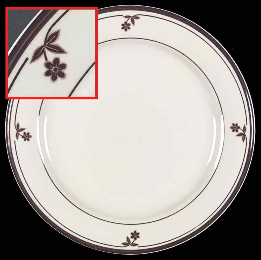 Sahara Brown Dinner Plate by Sango-1