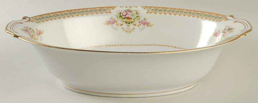 Tara 11" Oval Vegetable Bowl by Sango-1