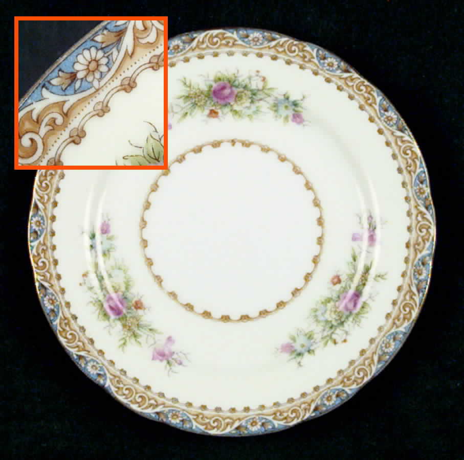 SAN13 Bread & Butter Plate by Sango-1