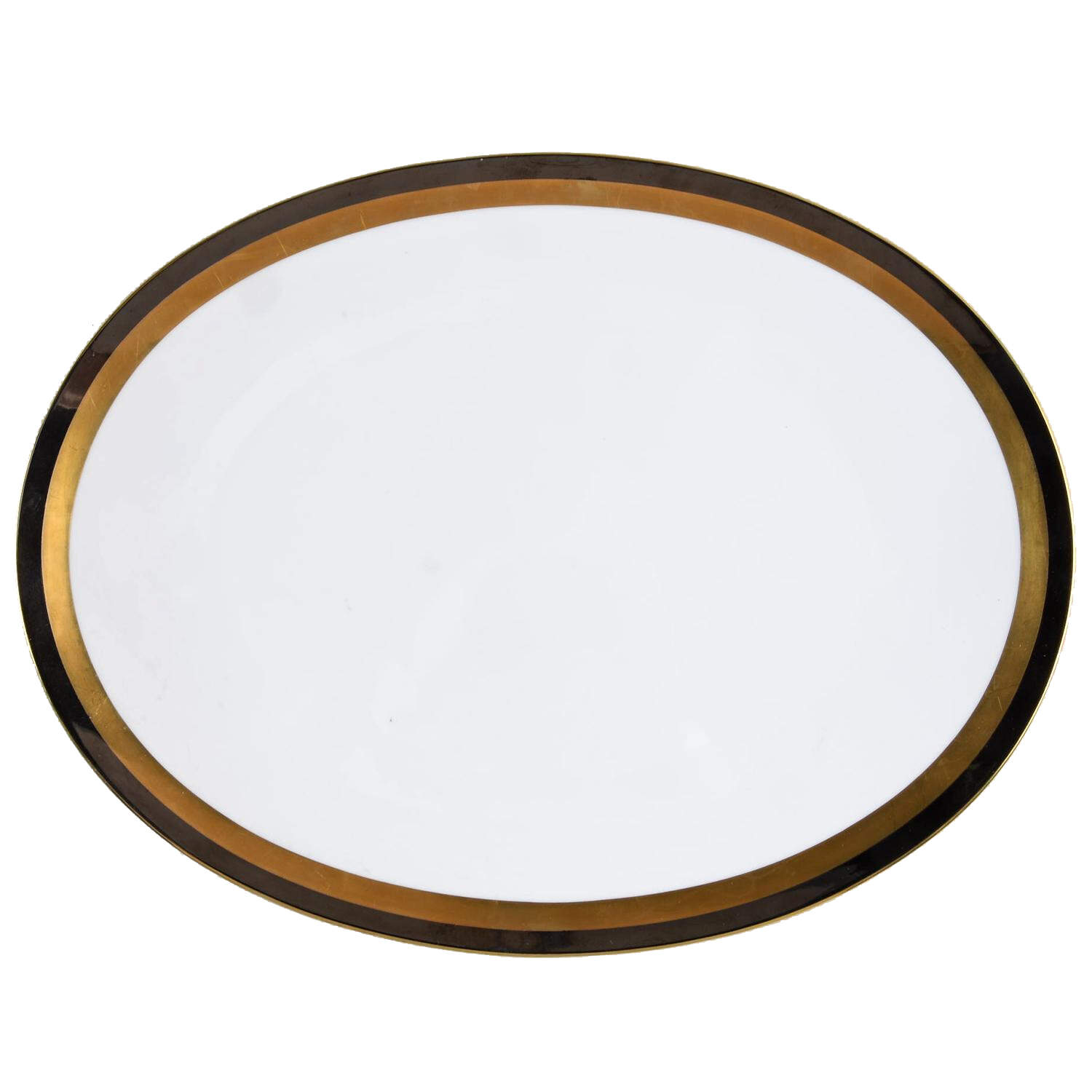 SAN17 15" Oval Serving Platter by Sango-1