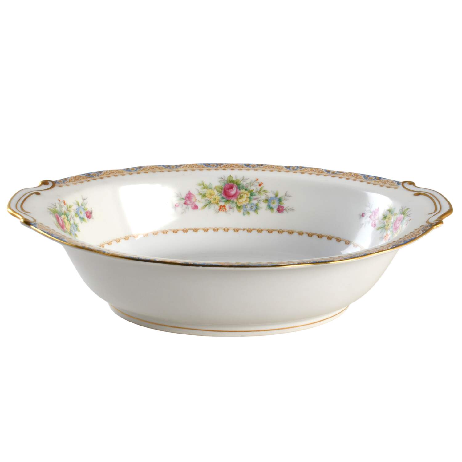 SAN13 11" Oval Vegetable Bowl by Sango-1