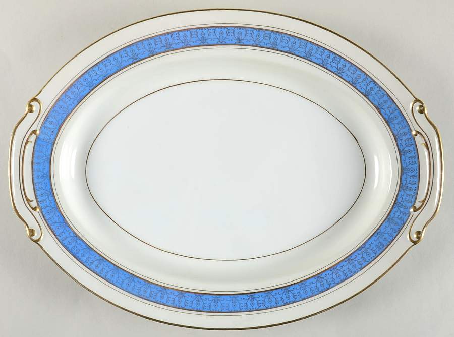 SAN4 16" Oval Serving Platter by Sango-1