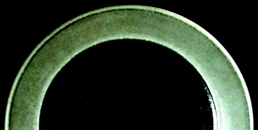 Sandstone Black Dinner Plate by Sango-1