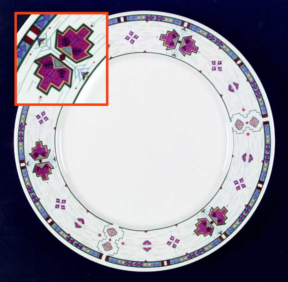Saratoga Dinner Plate by Sango-1