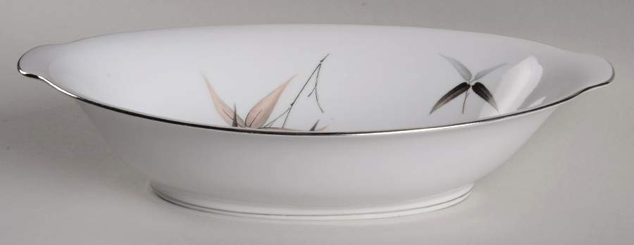 Sasa 10" Oval Vegetable Bowl by Sango-1