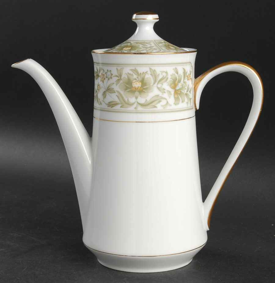 Savannah (Gold) Coffee Pot & Lid by Sango-1