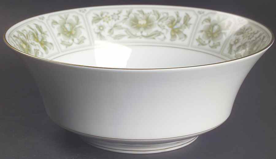 Savannah (Gold) 9" Round Vegetable Bowl by Sango-1