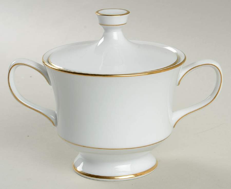 Savoy Sugar Bowl & Lid by Sango-1