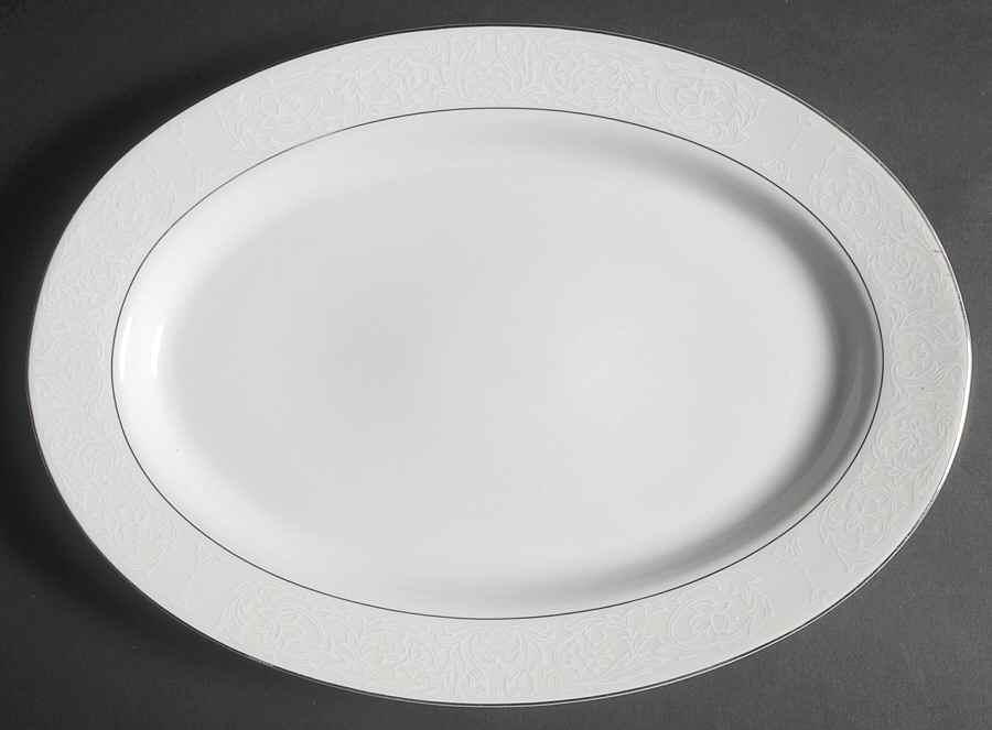 Scarsdale 14" Oval Serving Platter by Sango-1