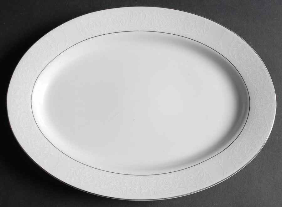 Scarsdale 12" Oval Serving Platter by Sango-1