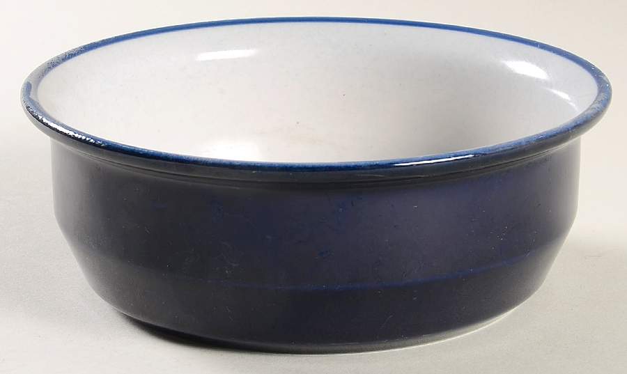 Scandia Blue Coupe Cereal Bowl by Sango-1