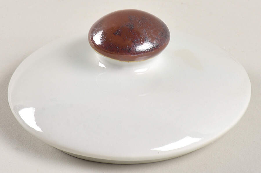 Scandia Sienna Lid for Sugar Bowl by Sango-1