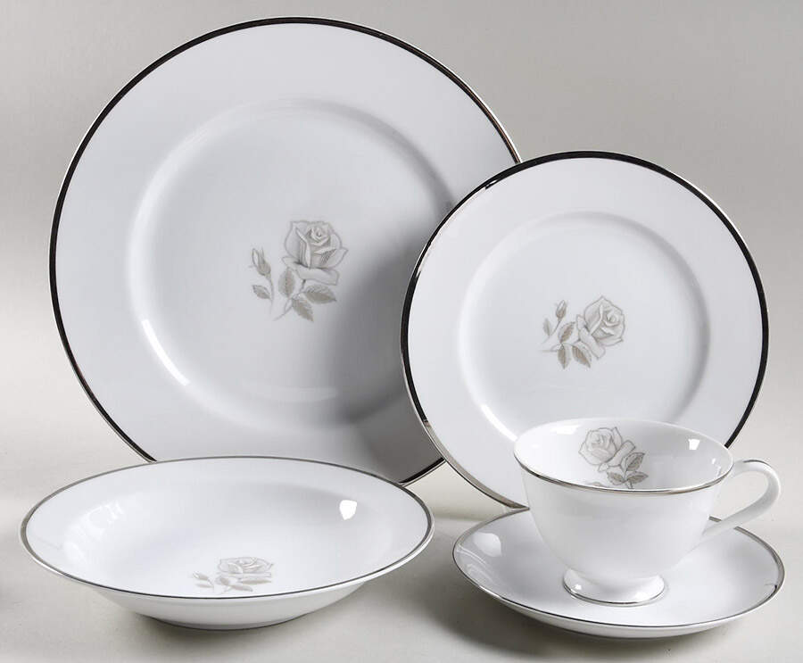 Serenity 5 Piece Place Setting by Sango-1