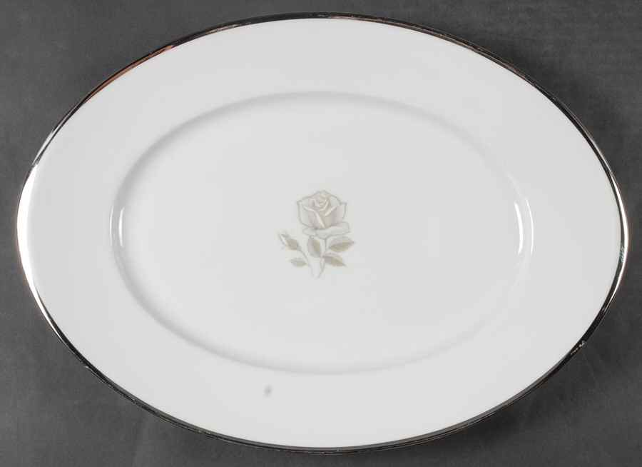 Serenity 16" Oval Serving Platter by Sango-1
