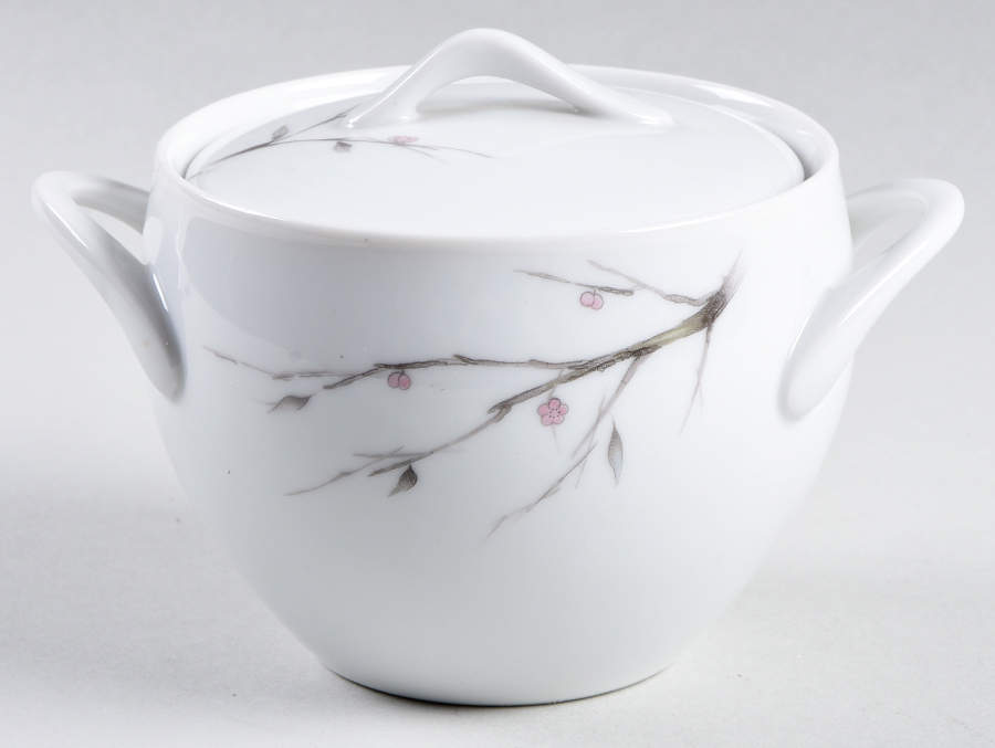Serenade Sugar Bowl & Lid by Sango-1