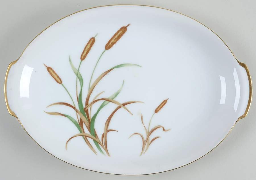 September Song 12" Oval Serving Platter by Sango-1