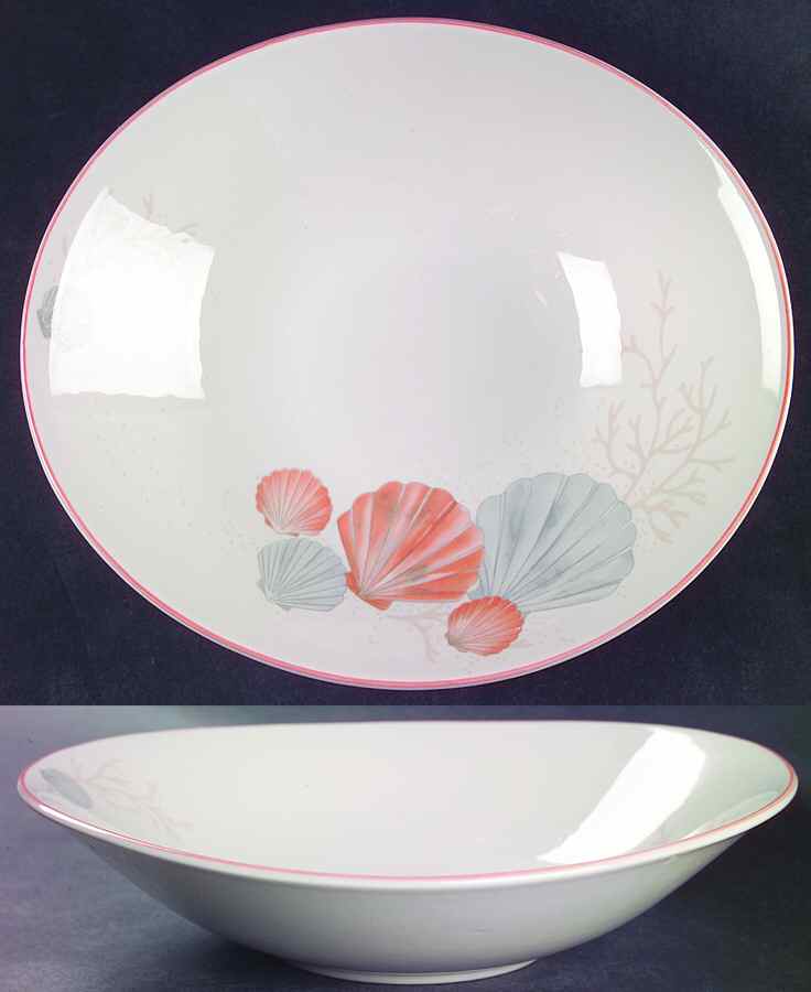 Sea Side Coupe Soup Bowl by Sango-1