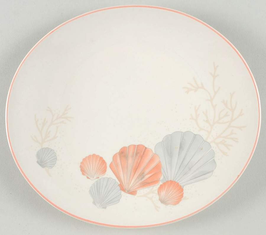 Sea Side Salad Plate by Sango-1